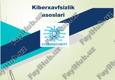 kiberxavfsizlik  asoslari — ZIP