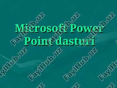 microsoft power point dasturi — ZIP