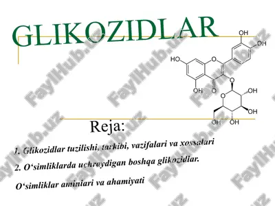 glikozidlar — ZIP
