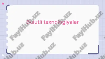bulutli  texnologiyalar — ZIP