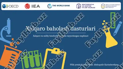 xalqaro baholash dasturlari — PPTX