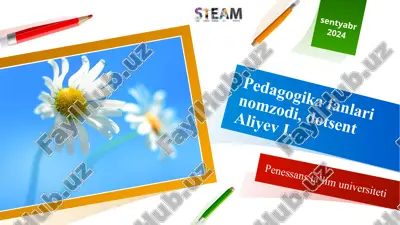steam ta'limi — PPTX