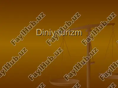diniy turizm — ZIP