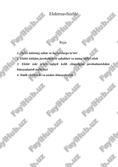 elеktrxavfsizlik1 — DOC
