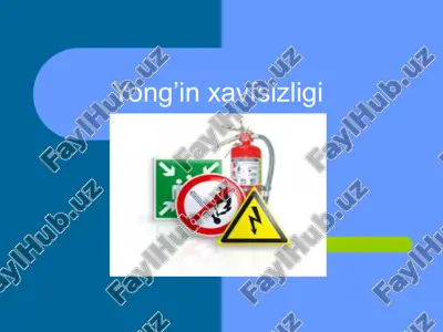 yong’in хаvfsizligi — PPT