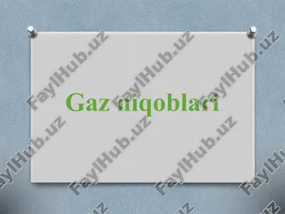 gaz niqoblari 2 — PPTX