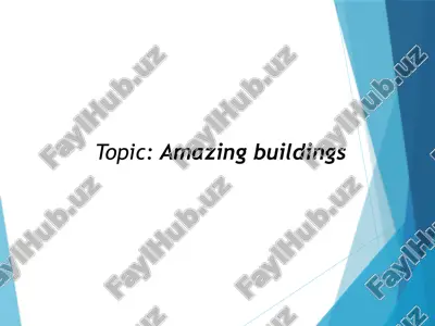 amazing buildings — PPTX