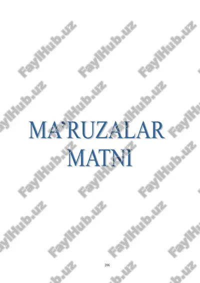 ma'ruza matni. fizika. oliy o'quv yurtlari uchun — PDF