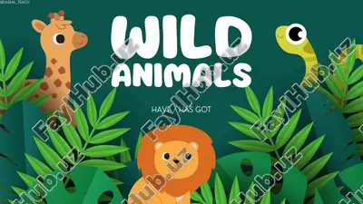 wild animals + have_has got — PDF