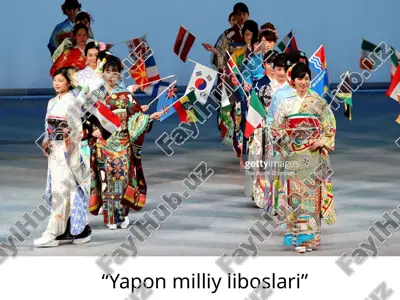 yapon milliy liboslari — PPTX