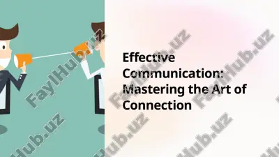 effective communication — PPTX