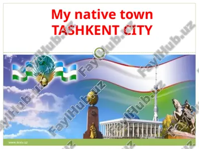 tashkent city — PPTX