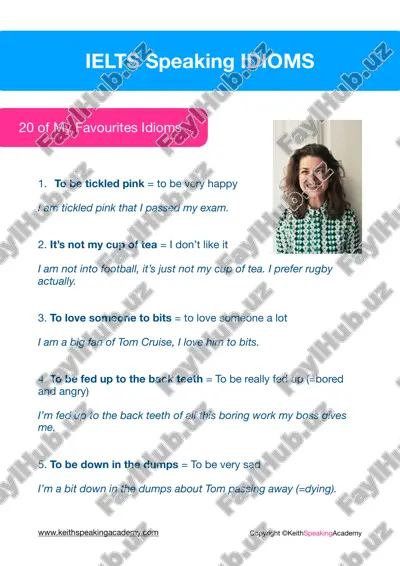 my 20 favourite idioms. — PDF