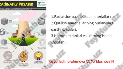 radiatsion xavfsizlikda materiallar roli(ai) — PDF