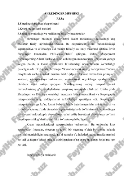 shredinger mushugi — PDF