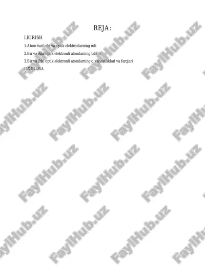 bir va ikki optik elektronli atomlar 3 — PDF