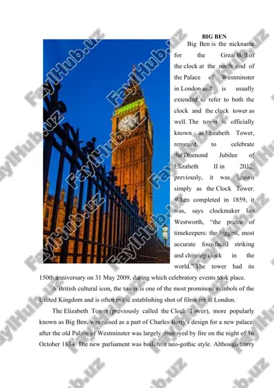 big ben — DOC