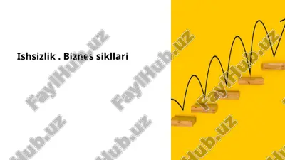 ishsizlik . biznes sikllari — PPTX