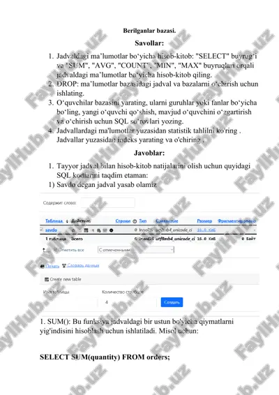 sql — DOCX