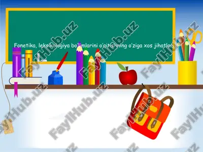 taqdimot — PPT