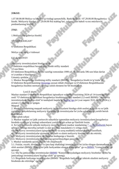 bhms-12.doc amaliyot uchun — DOC