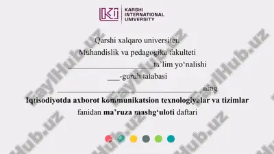 bulutli texnologiyalar — PPTX