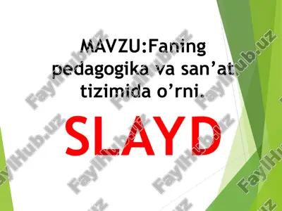 o'zbek xalq musiqa va qo’shiqchilik ijodiyoti — PPT