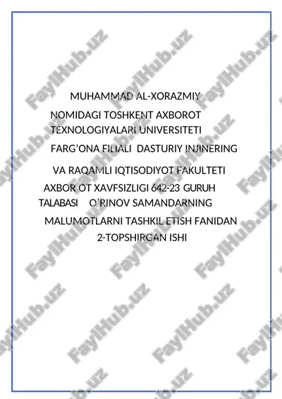 cooling fan (sovutish ventilyatori) — DOCX