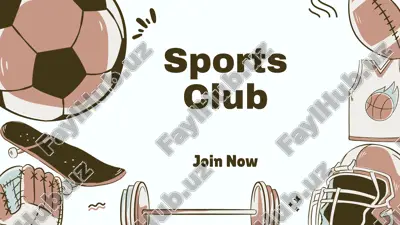 sports club — PDF