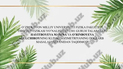 chernobil halokati va uning oqibatlari — PPTX