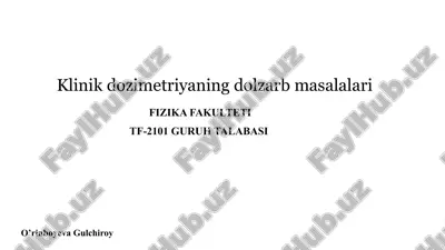 tezlatgichlarning yadro fizikasida qo'llanilishi 2 — PPTX