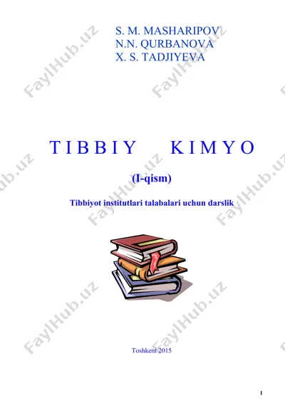 tibbiy kimyo darslik — DOC