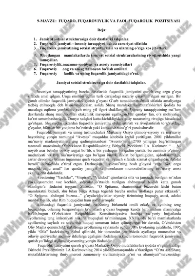 fuqaro, fuqaroviylik va faol fuqarolik pozitsiyasi — DOC