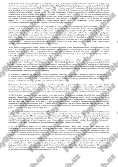 ms access dasturi — DOC