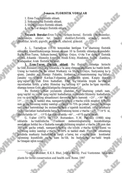 floristik vohalar — PDF
