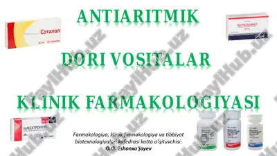 antiaritmik dori vositalari — PDF