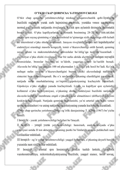 oʼtkir chap qorincha yetishmovchiligi — PDF