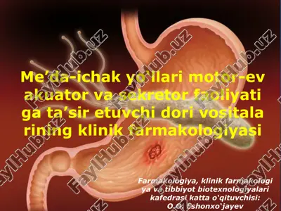 me’da-ichak yara kasalligi va uni davolash metodi — PDF