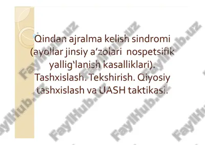 qindan ajralma kelish sindromi — PDF