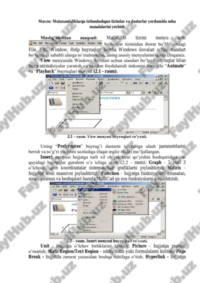 mathcad — PDF