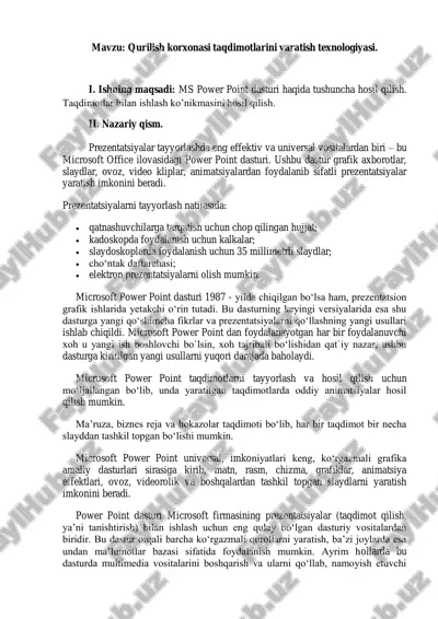 microsoft power point — PDF