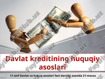 davlatkrediti — PPTX