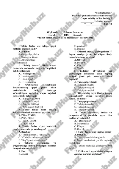 taʼlimda axborot-kommunikatsiya texnologiyalarining ahamiyati — DOC