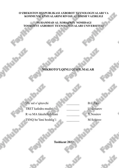 mikroto’lqinli quyilmalar — DOC