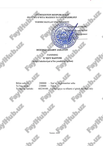 auditoriya mashgulotlari — DOC