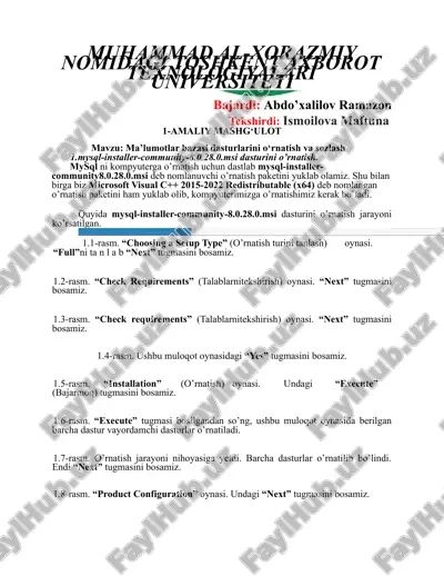 mysql (mysql-installer-community-8.0.28.0.msi) — DOCX