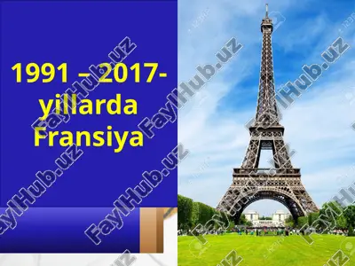 fransiya xx asrda: politika va iqtisod — PPTX