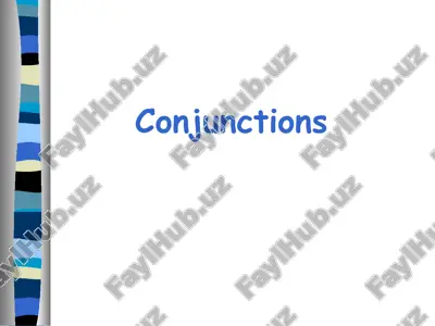 conjunctions — PPTX