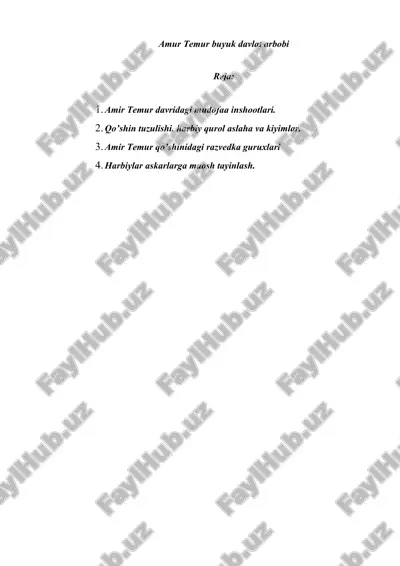 amur temur buyuk davlat arbobi — DOC