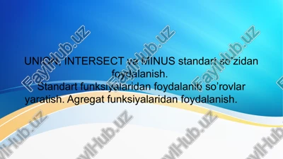 sql standartlari — PPTX